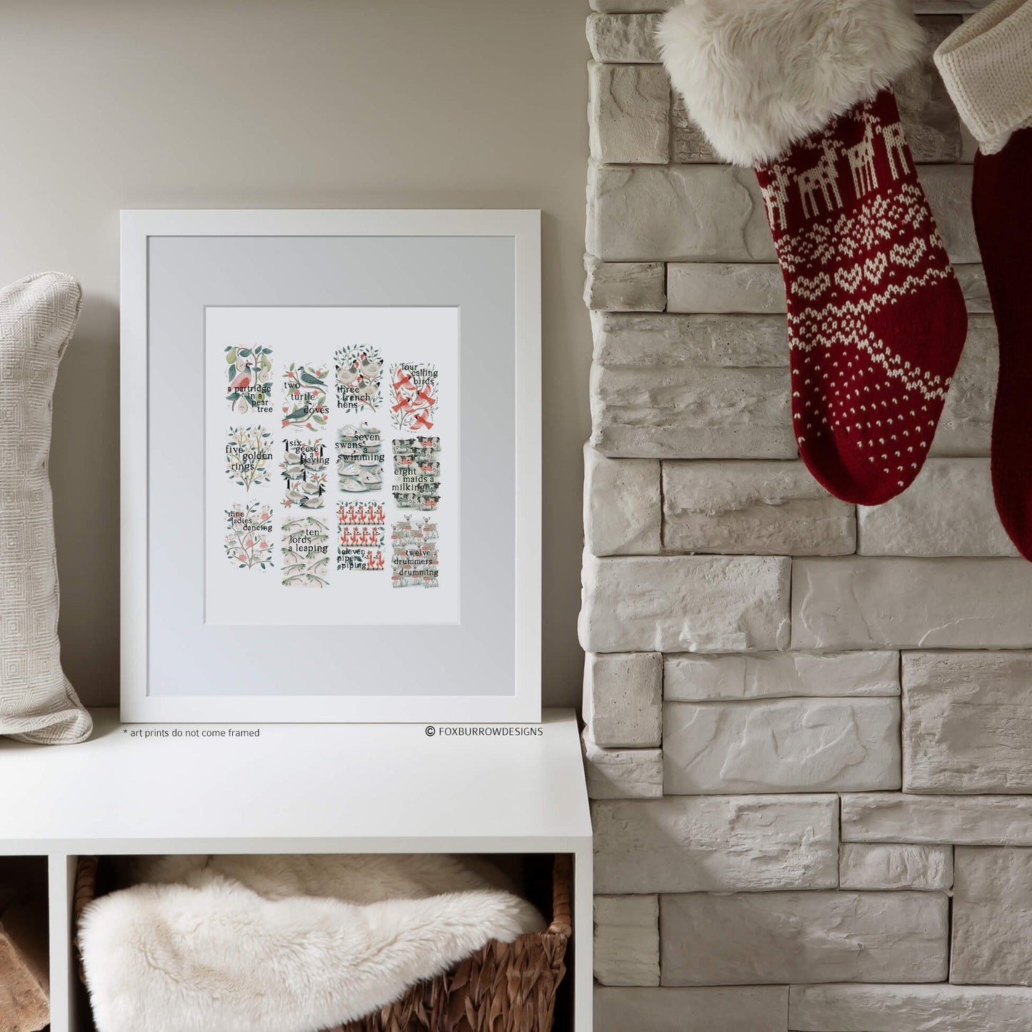 12 Days of Christmas Poster