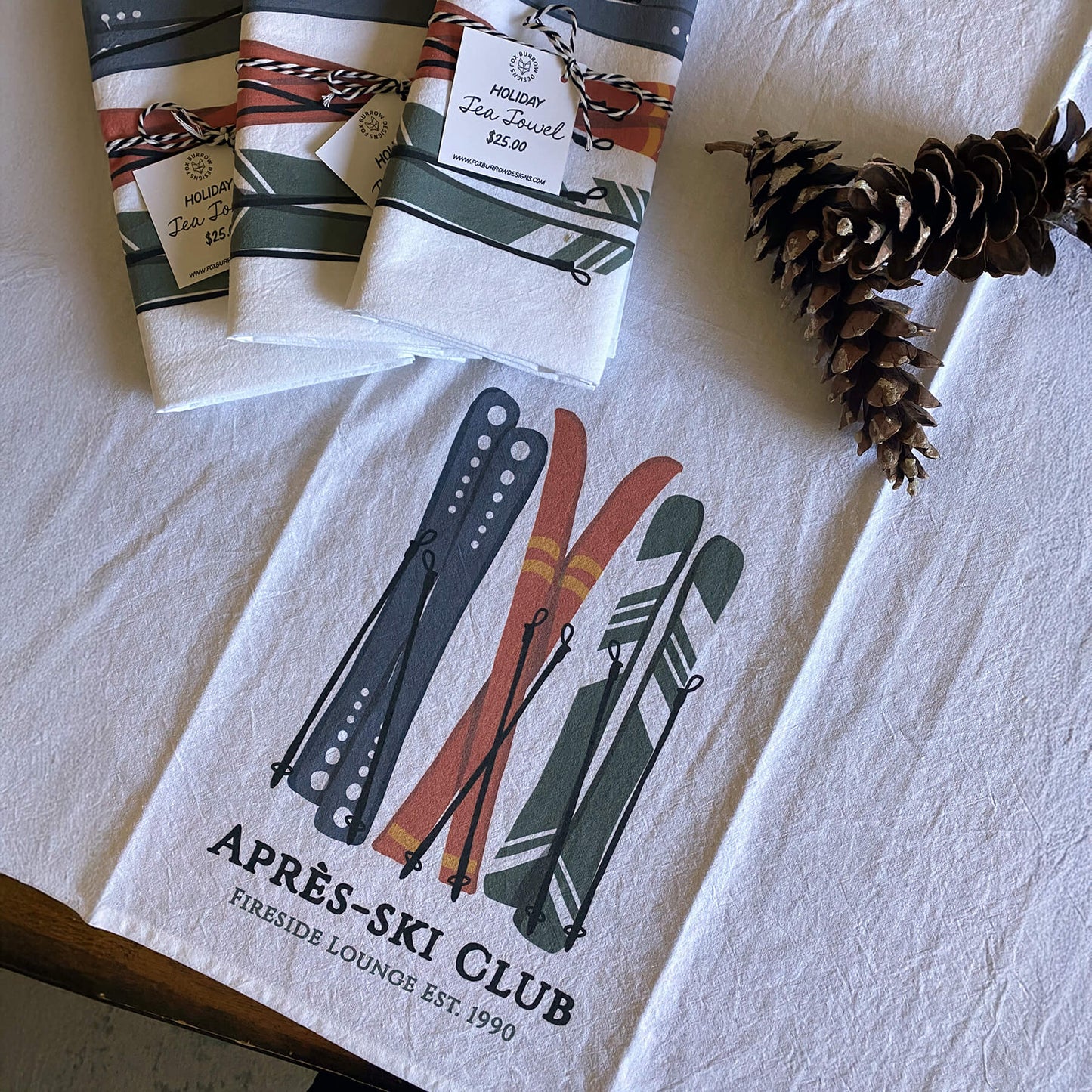 Après Ski Club Tea Towel
