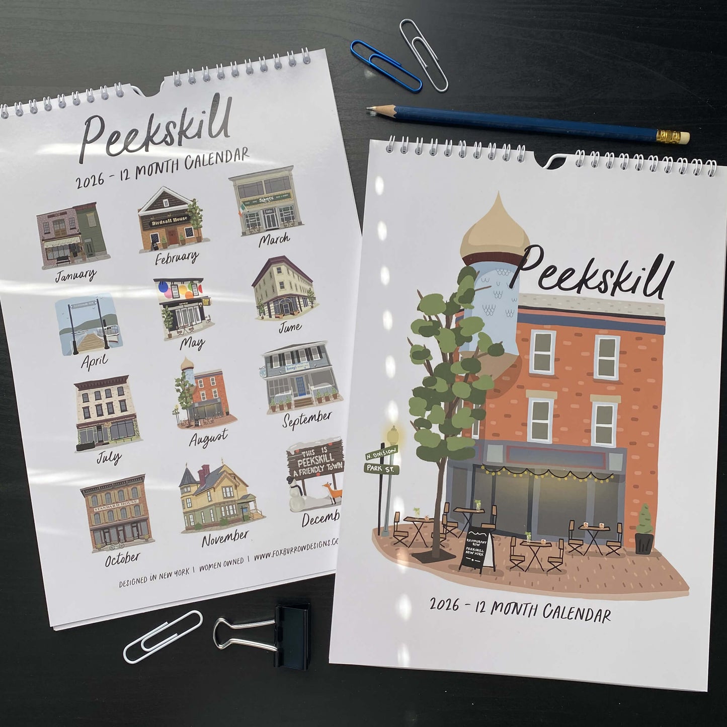 2026 Peekskill Calendar - 12 Month