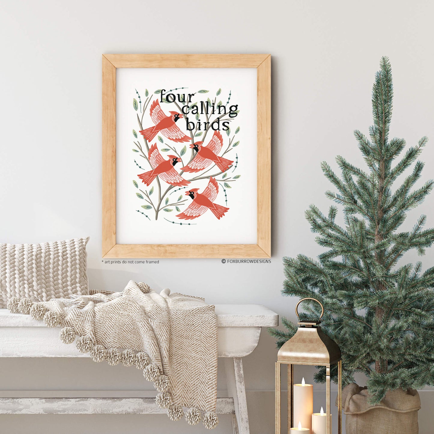 12 Days of Christmas - Four Calling Birds