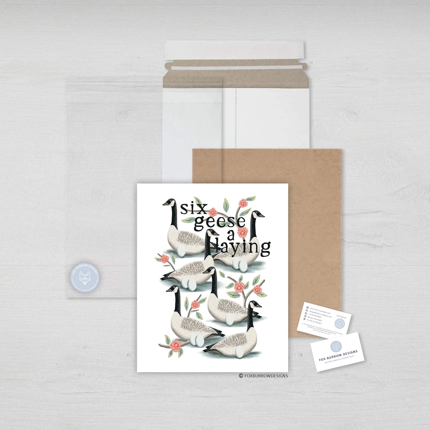 12 Days of Christmas - Six Geese A'Laying