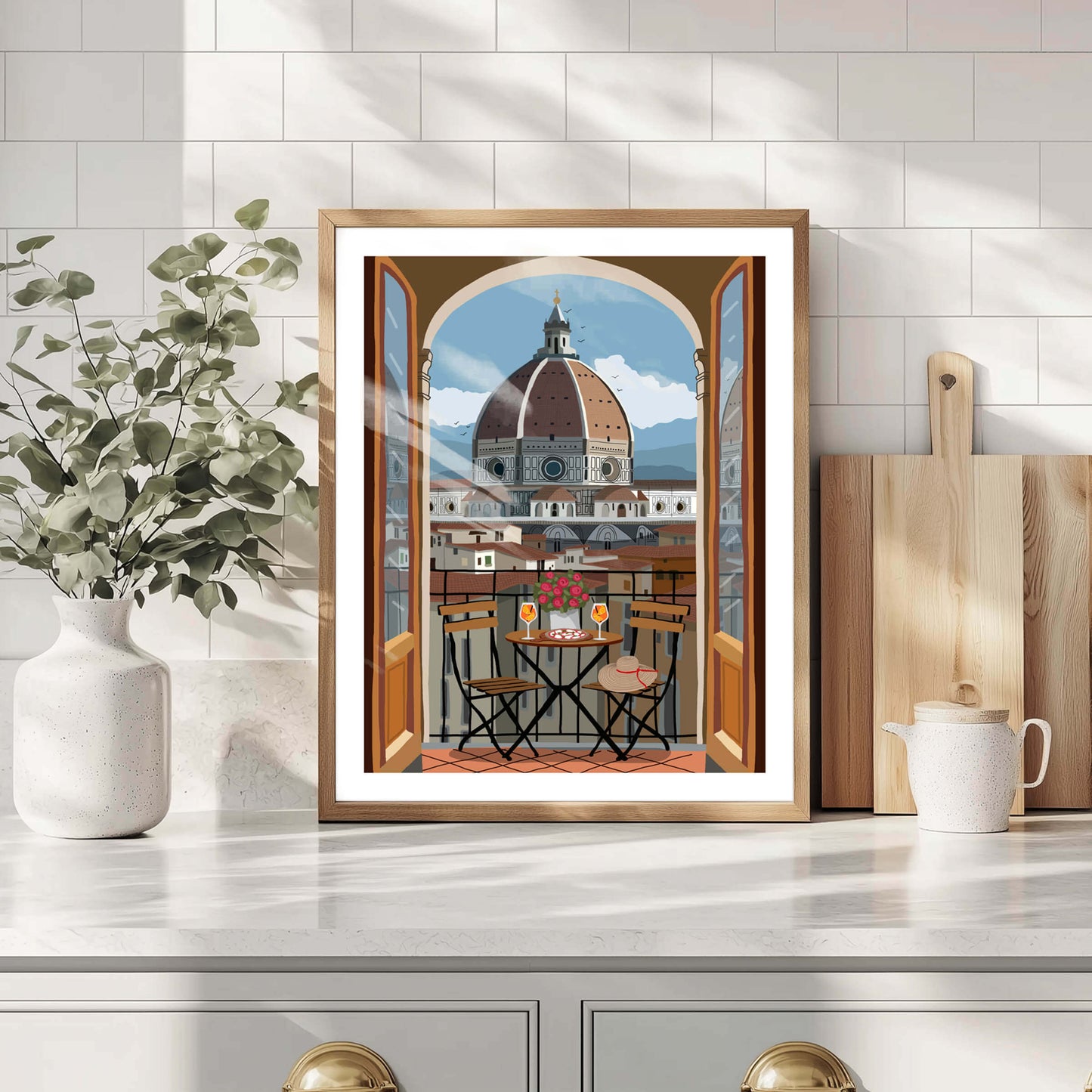 Florence Through The Window