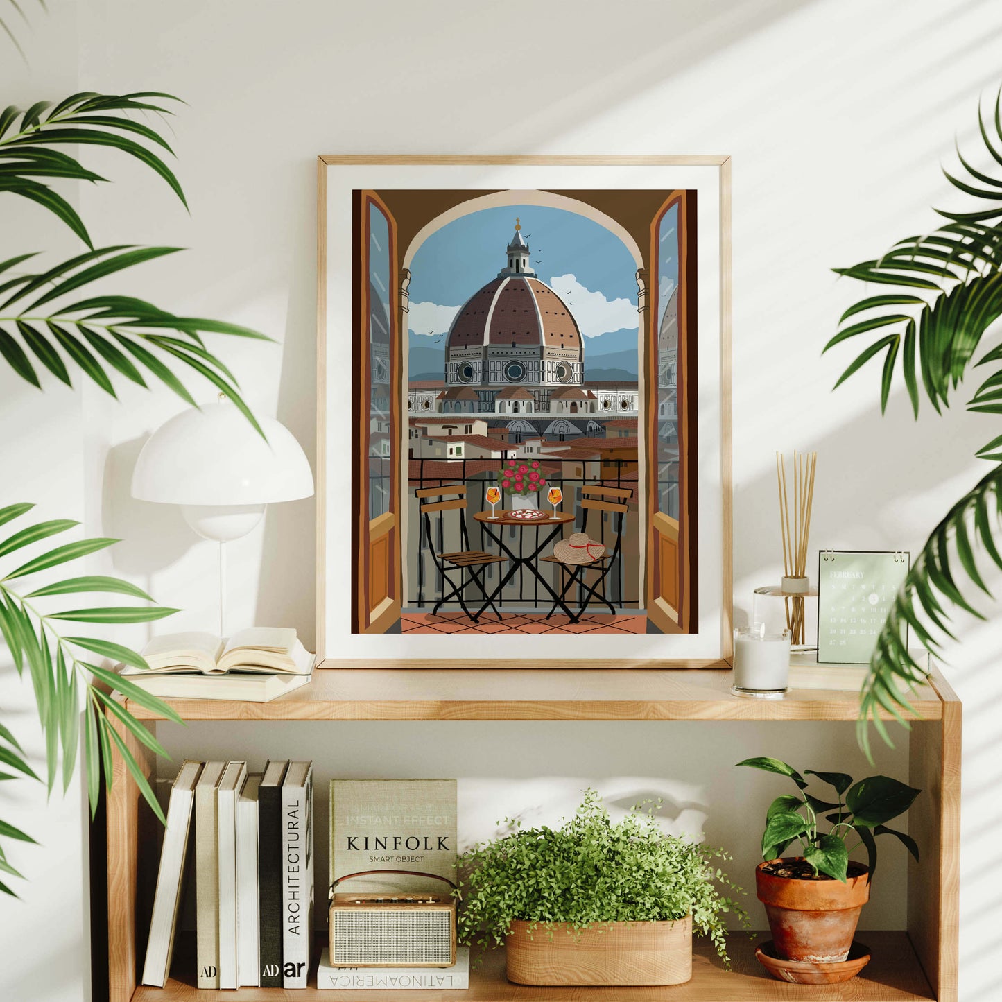 Florence Through The Window