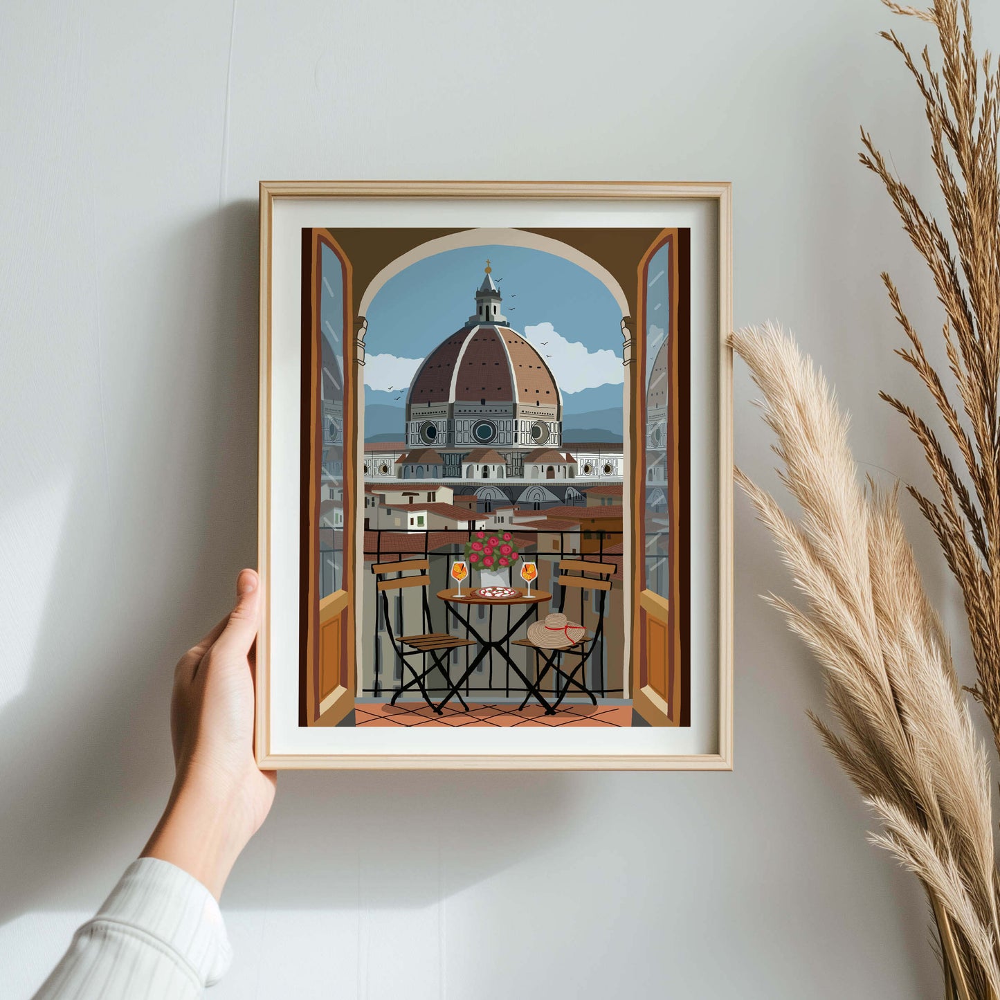 Florence Through The Window