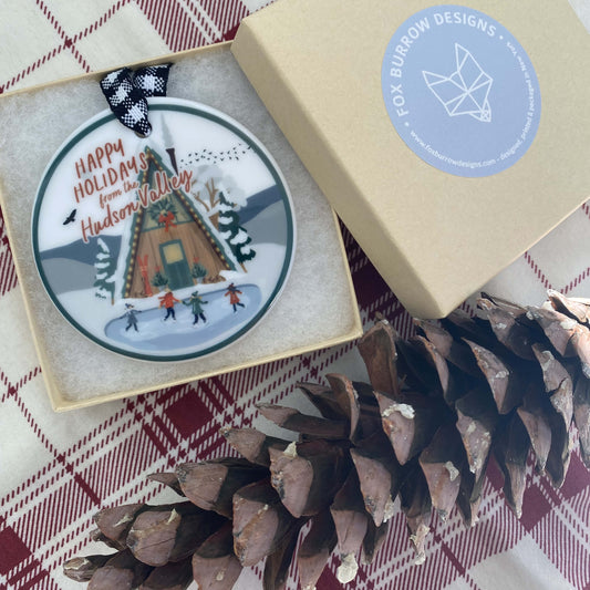 Hudson Valley Holiday Ornament