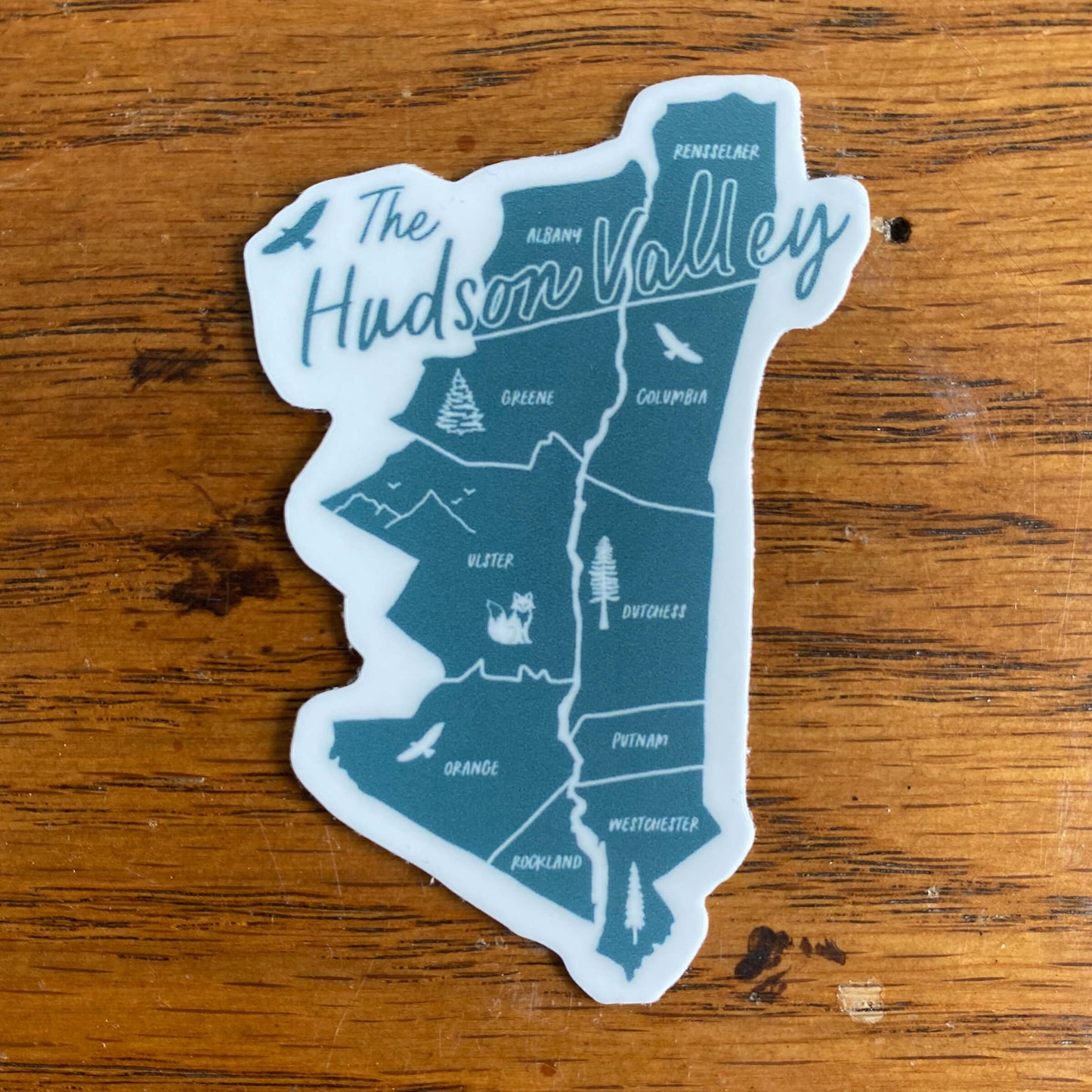 Hudson Valley Counties Sticker