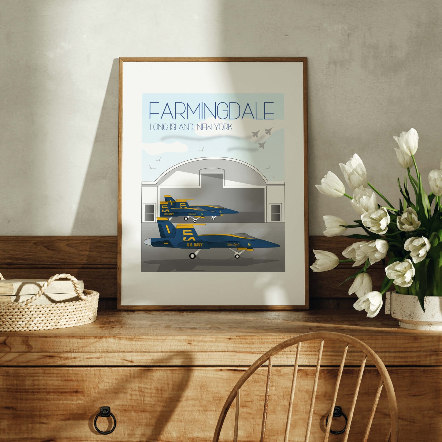 Farmingdale Art Print