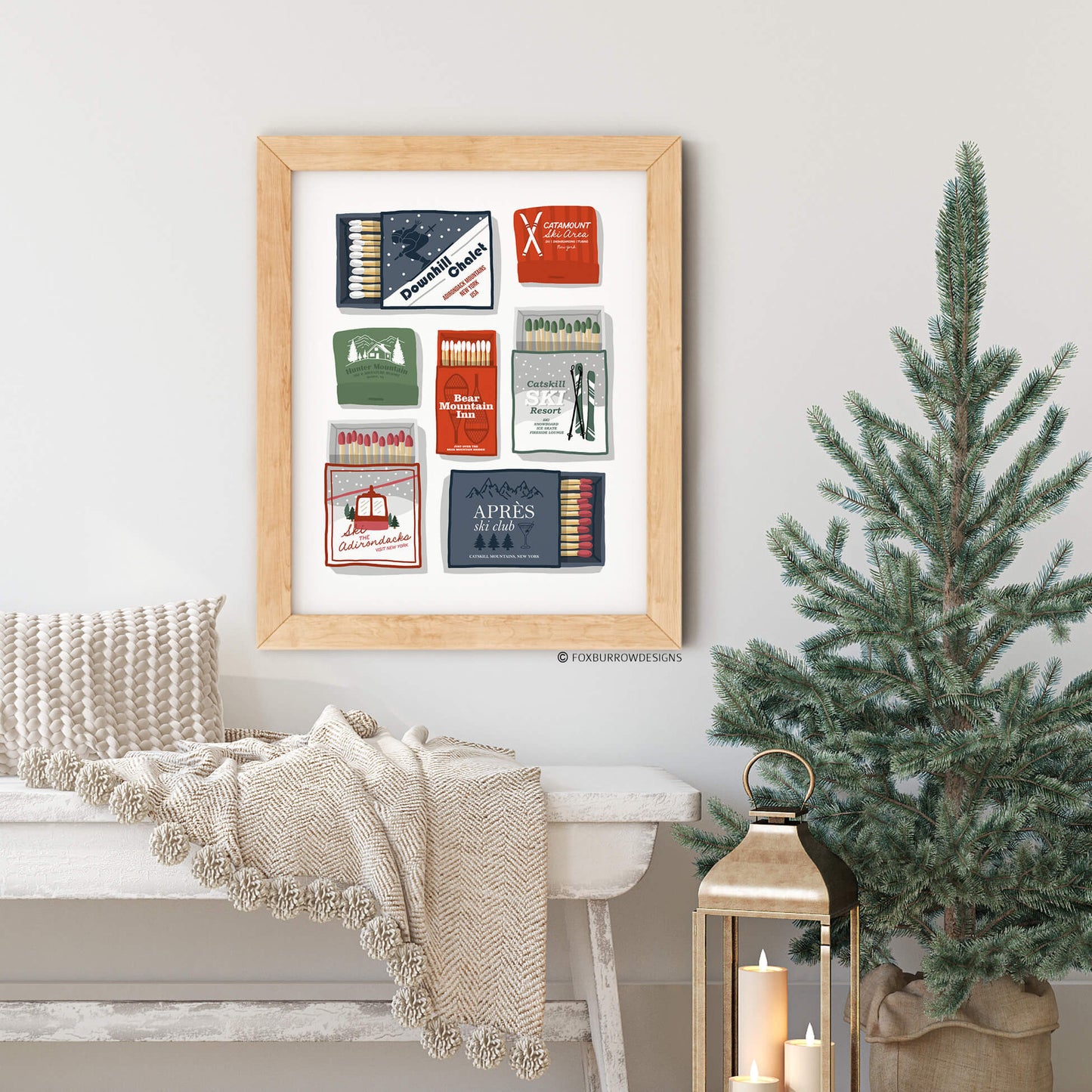 Hudson Valley Holiday Matchbooks