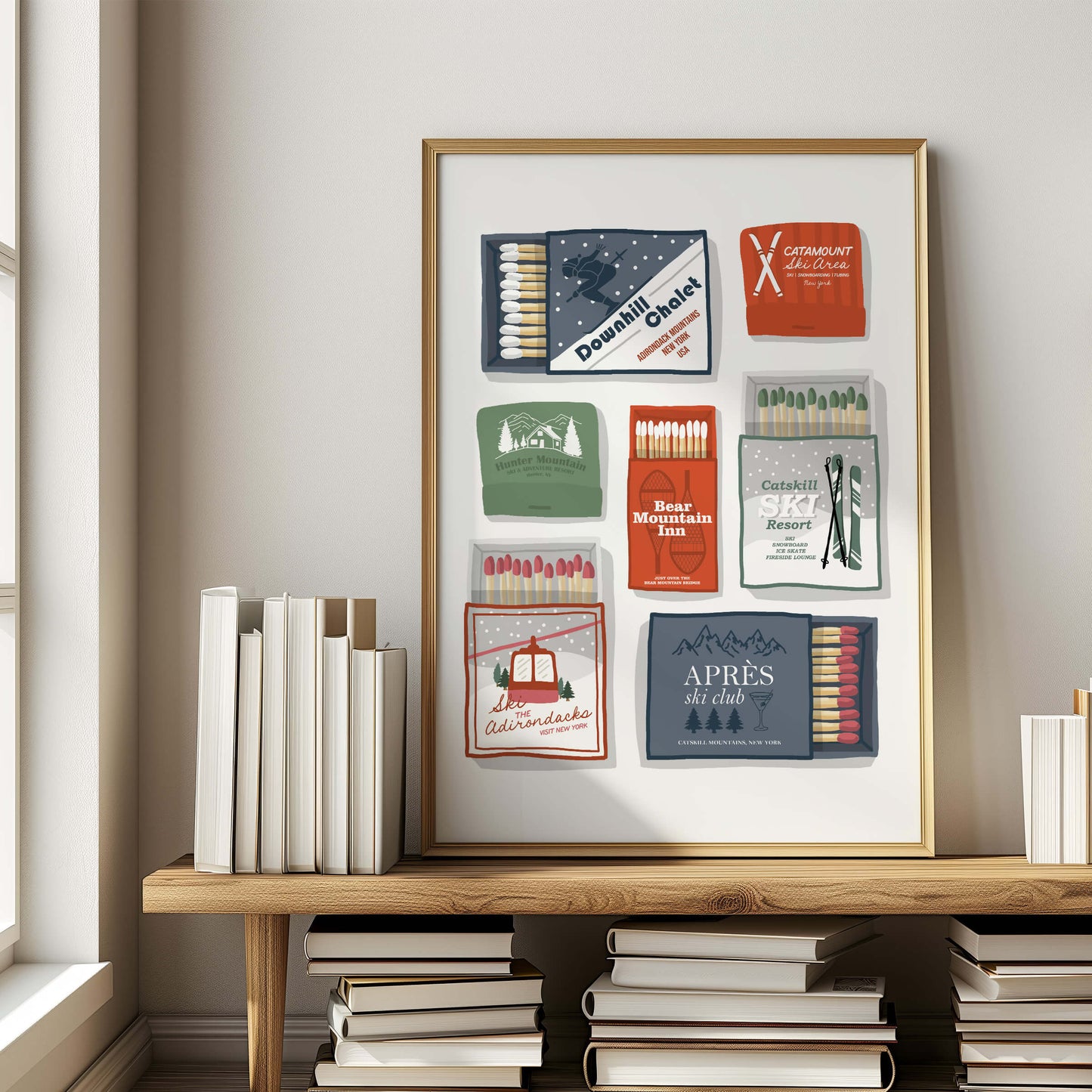 Hudson Valley Holiday Matchbooks
