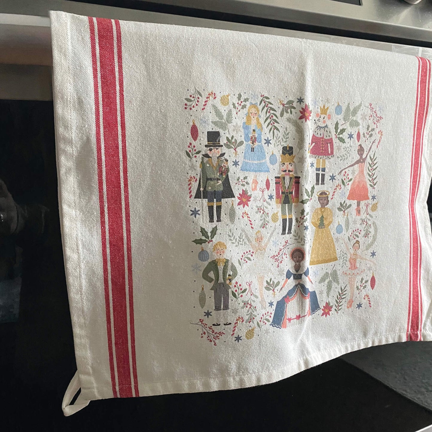 Nutcracker Holiday Tea Towel