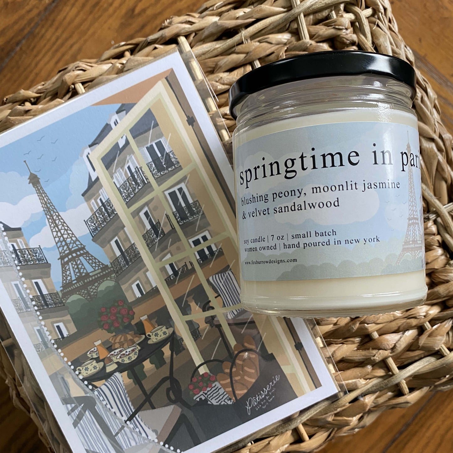 Springtime in Paris Candle