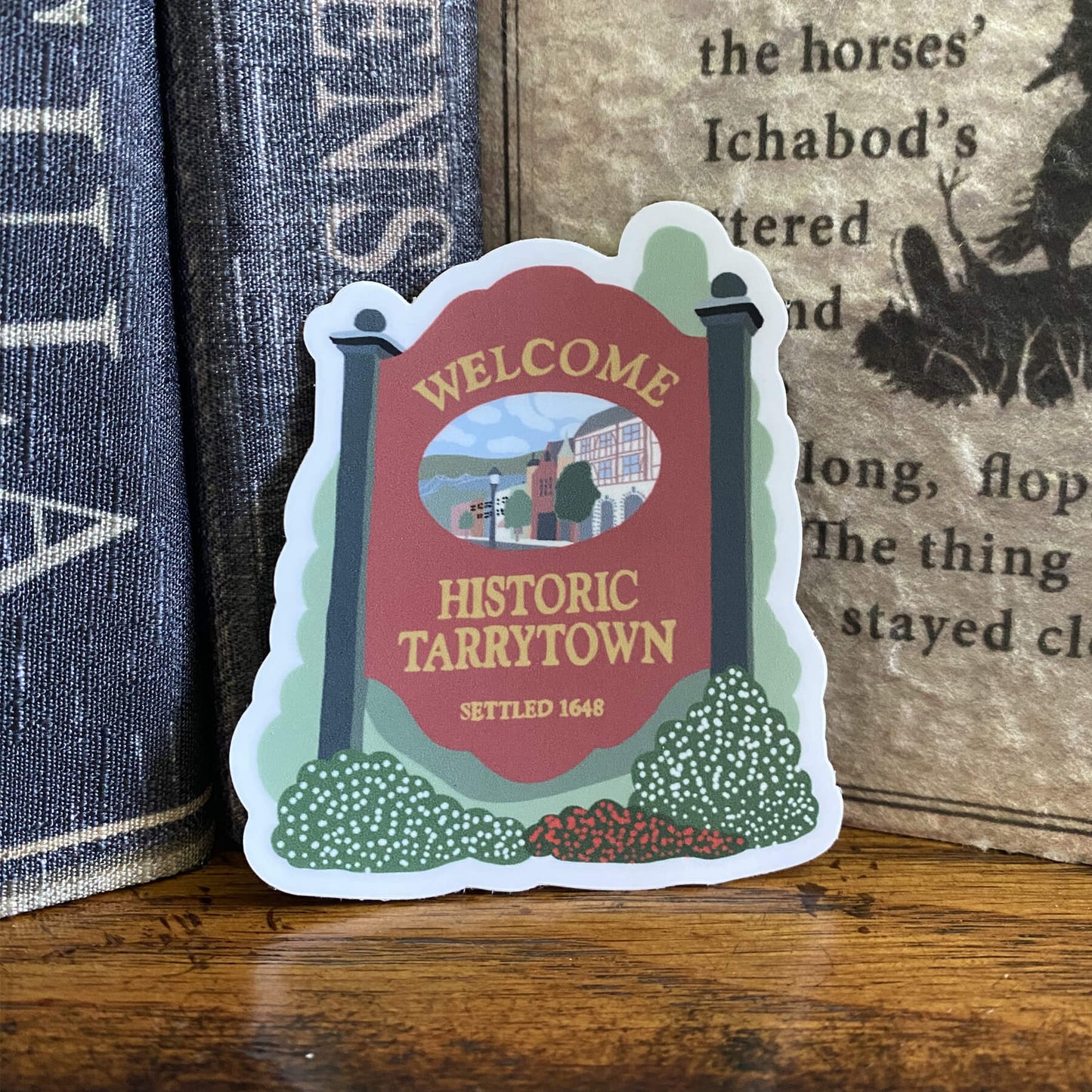 Tarrytown Sign Sticker