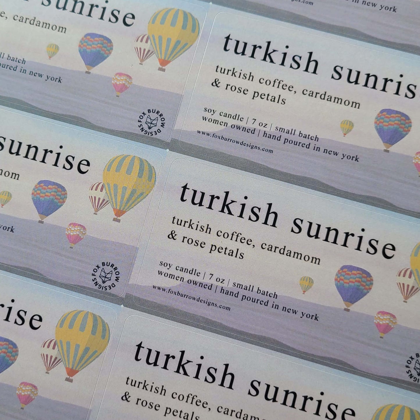 Turkish Sunrise Candle