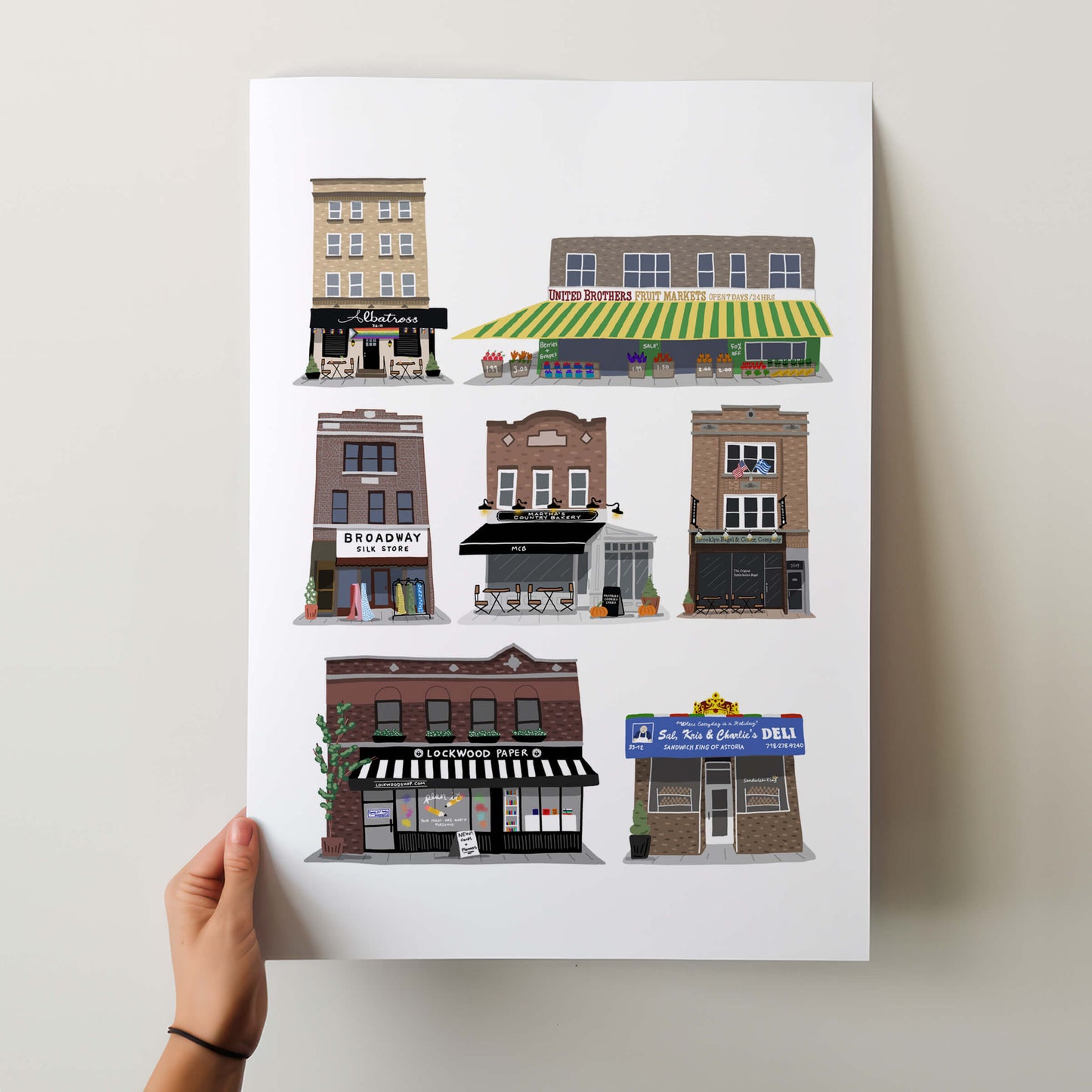 Astoria Art Print - Shopfronts 2.0