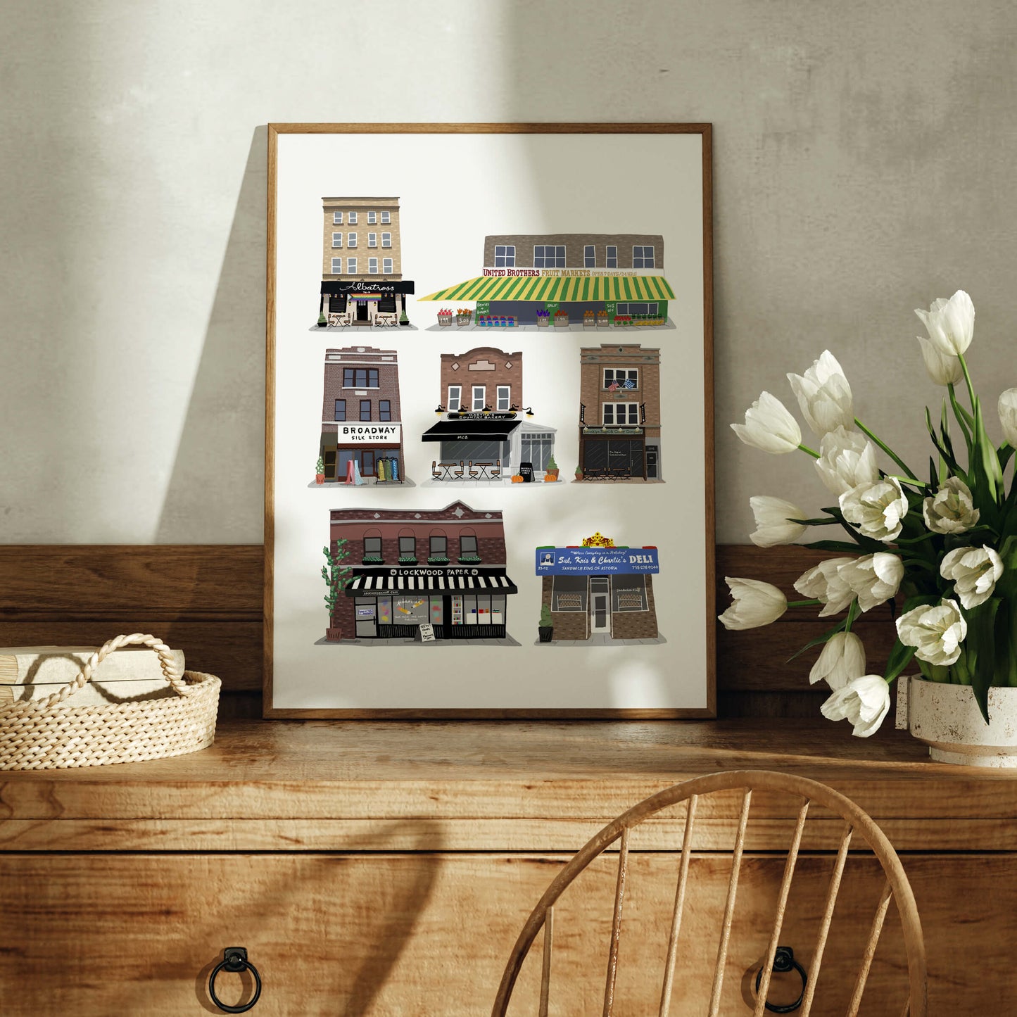 Astoria Art Print - Shopfronts 2.0