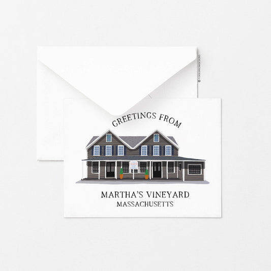 Martha's Vineyard General Store Greeting Card