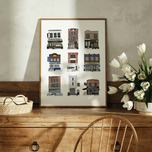 Astoria Art Print - Shopfronts 1.0