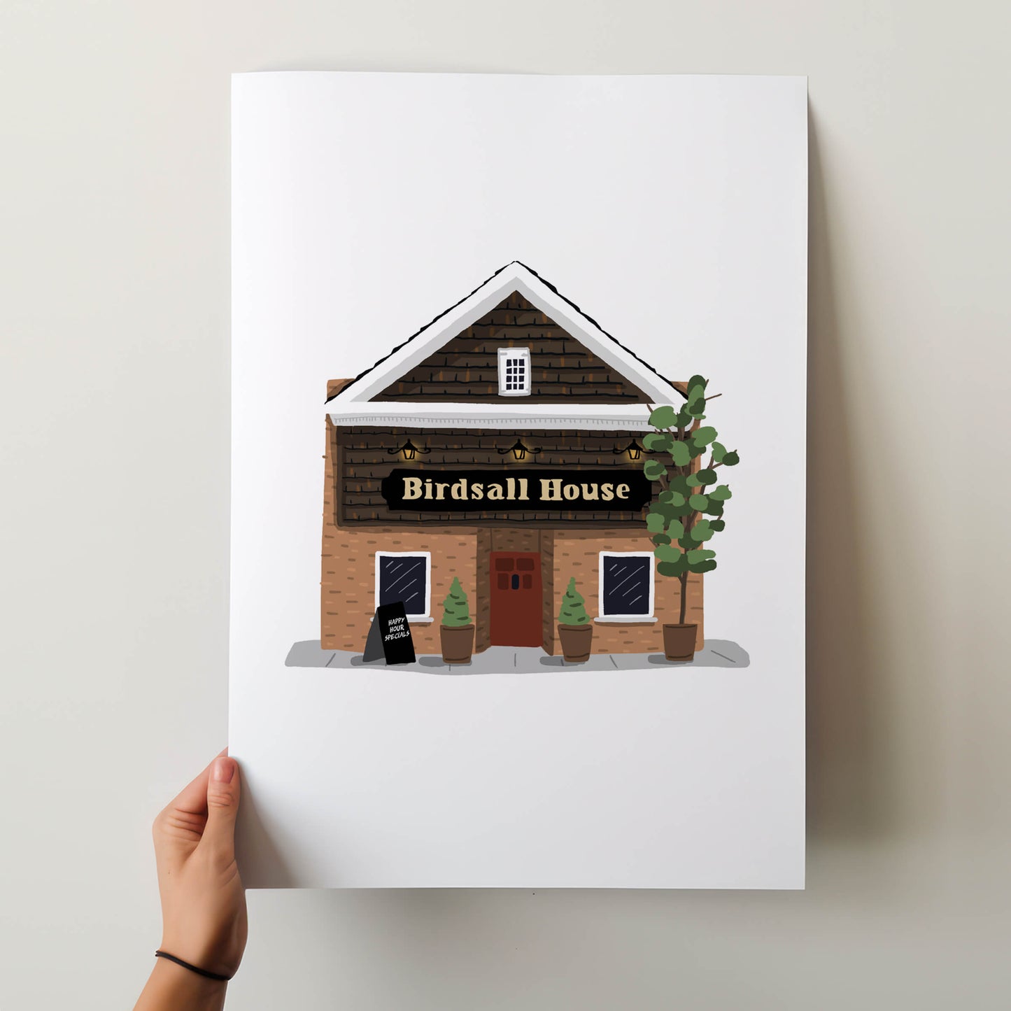 Peekskill Art Print - Birdsall House