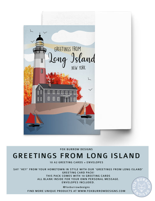 Old Long Island Greeting Card Box Set