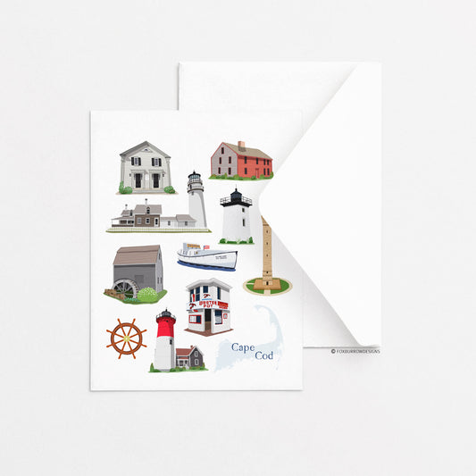 Cape Cod Greeting Card