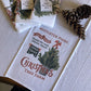 Christmas Tree Farm Tea Towel