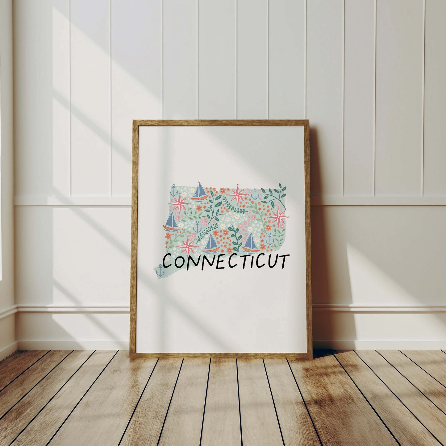 Connecticut Art Print