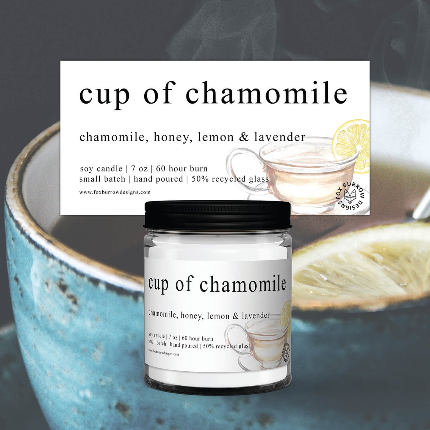 Cup of Chamomile Candle