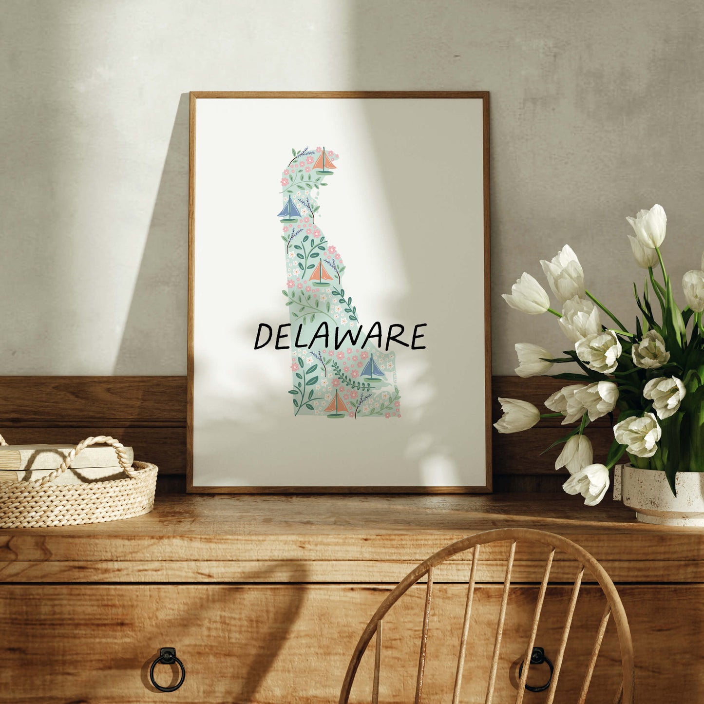 Delaware Art Print