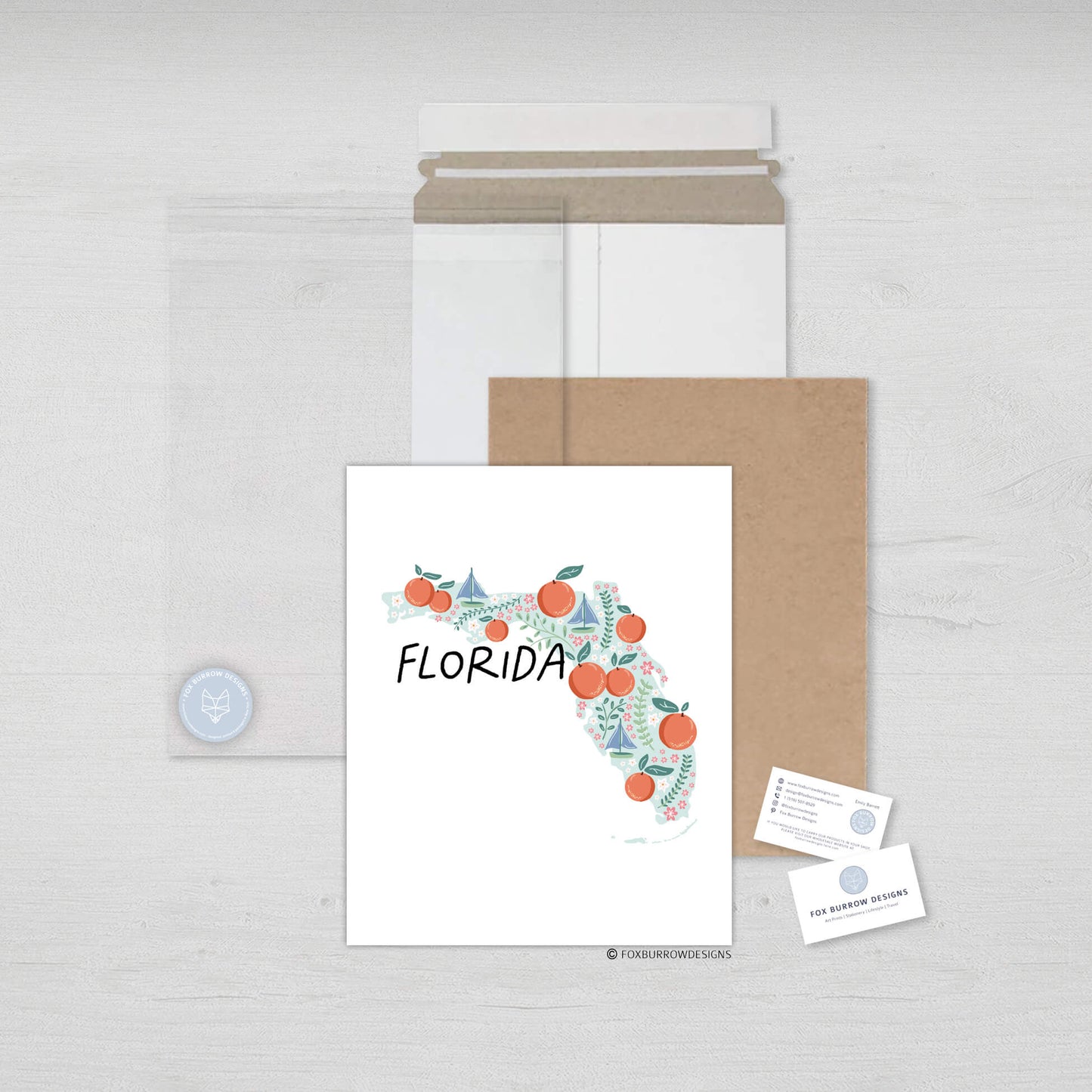 Florida Art Print