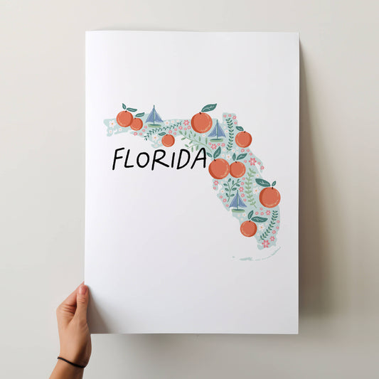 Florida Art Print