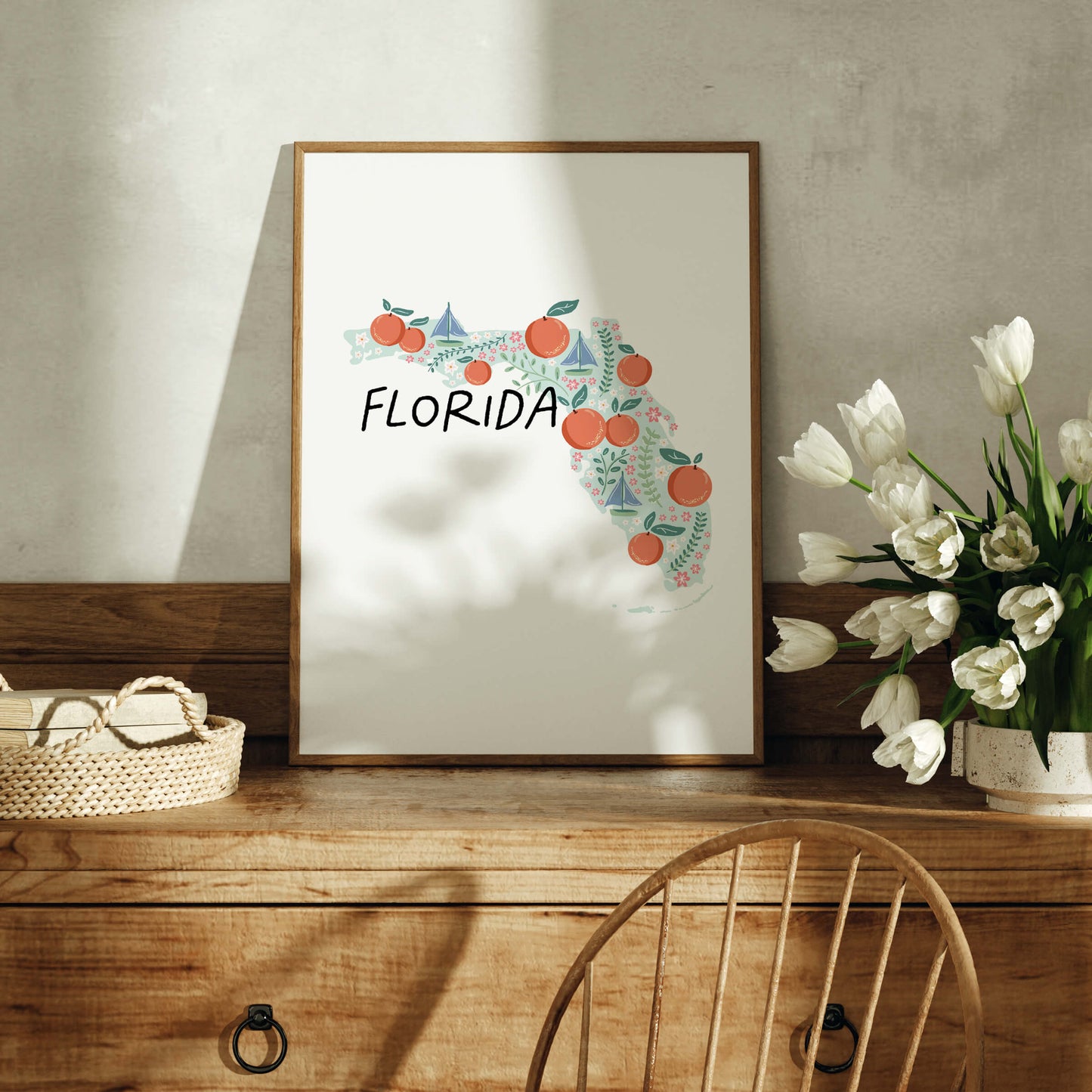 Florida Art Print