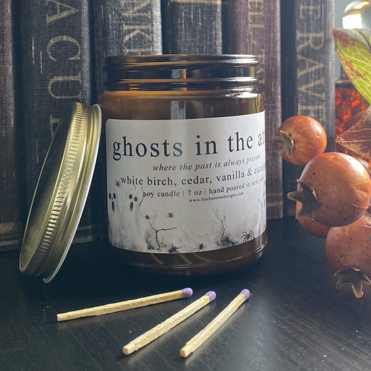 Ghosts in the Attic Candle