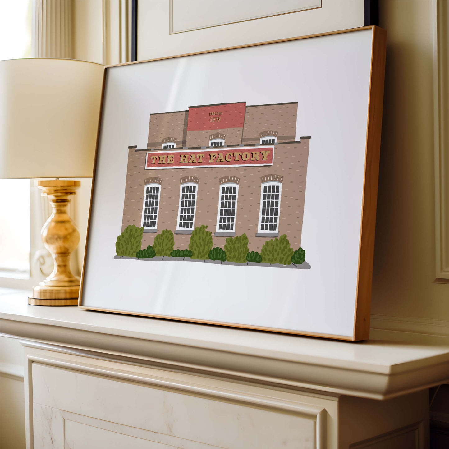 Peekskill Art Print - The Hat Factory