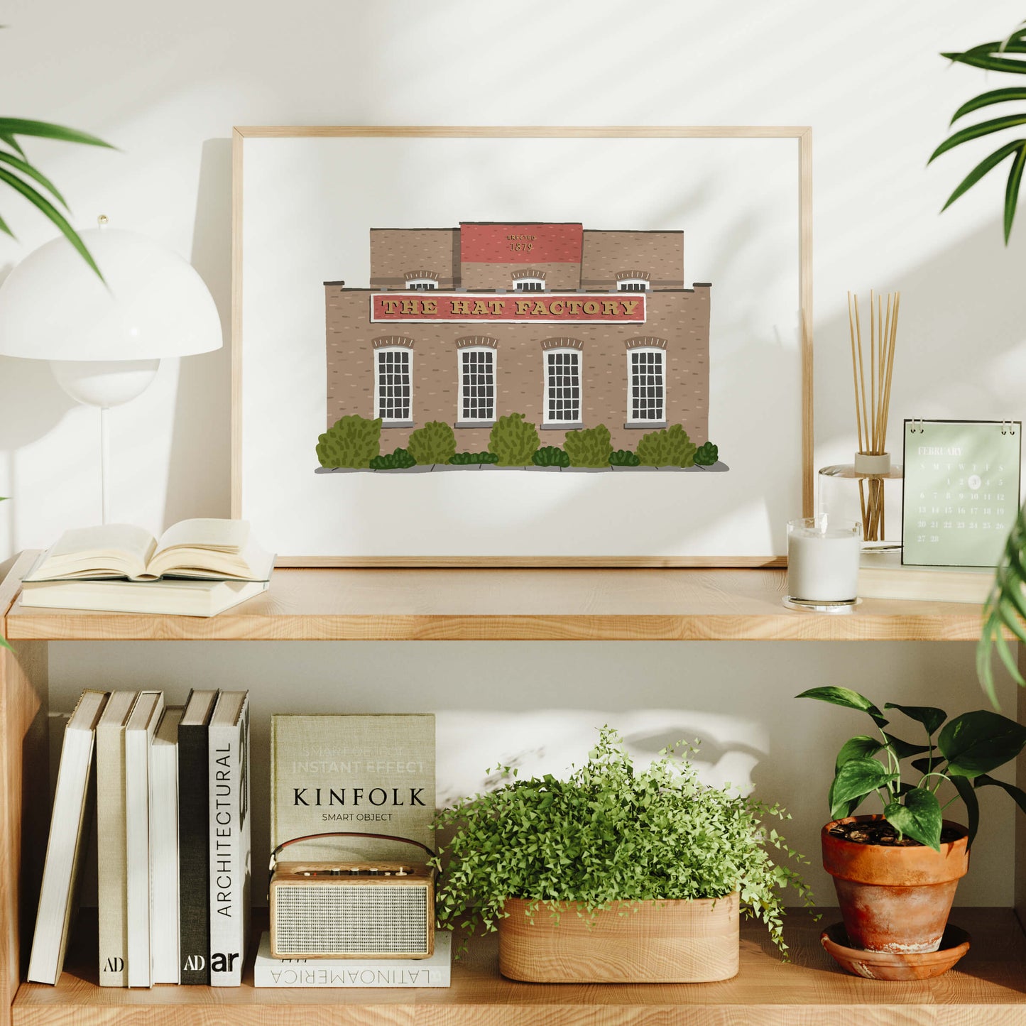 Peekskill Art Print - The Hat Factory