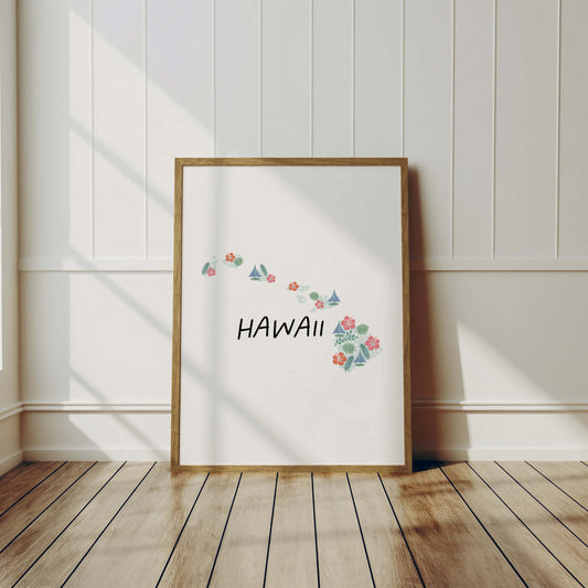 Hawaii Art Print