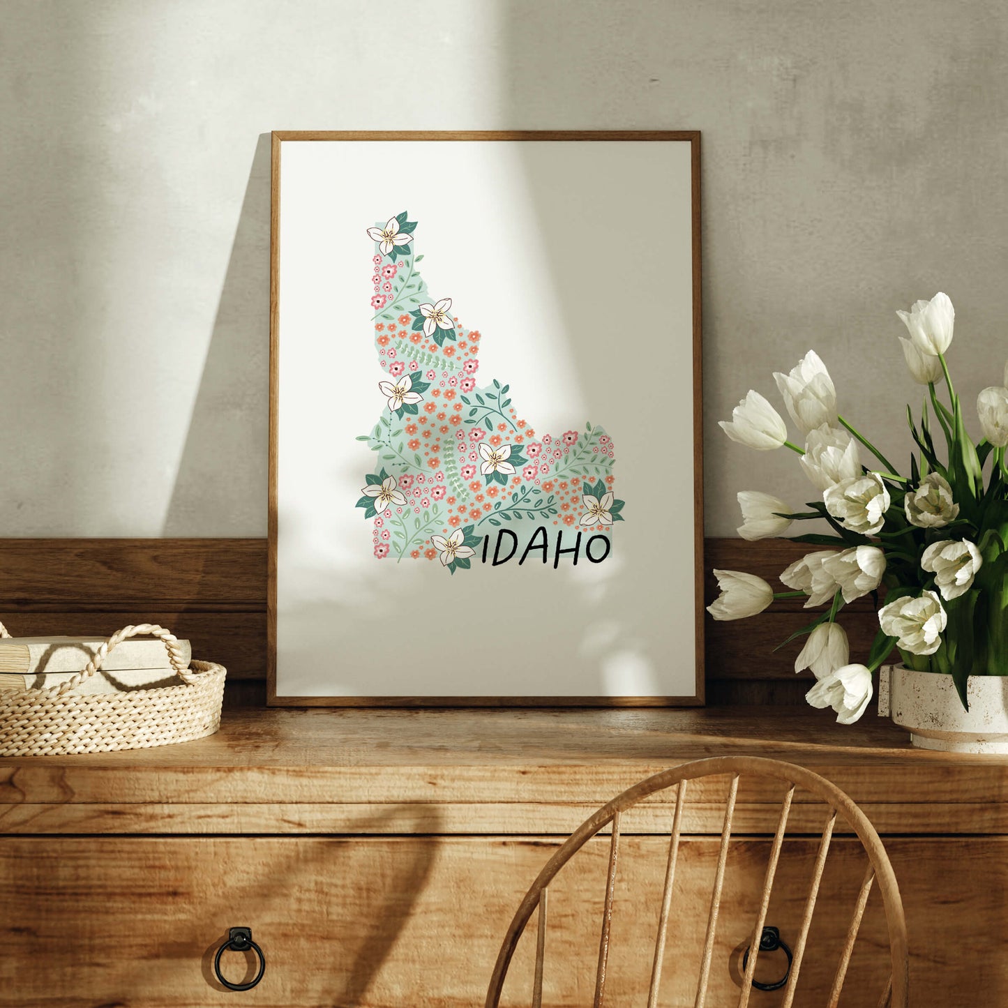 Idaho Art Print