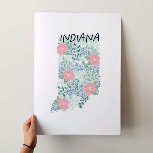 Indiana Art Print