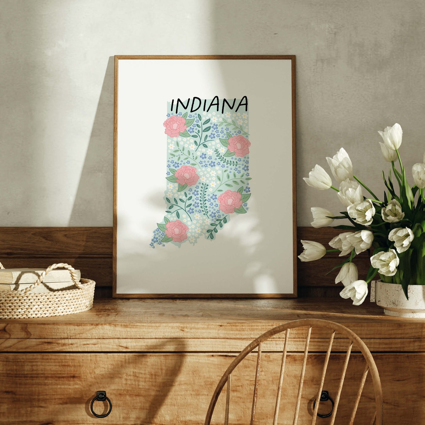 Indiana Art Print