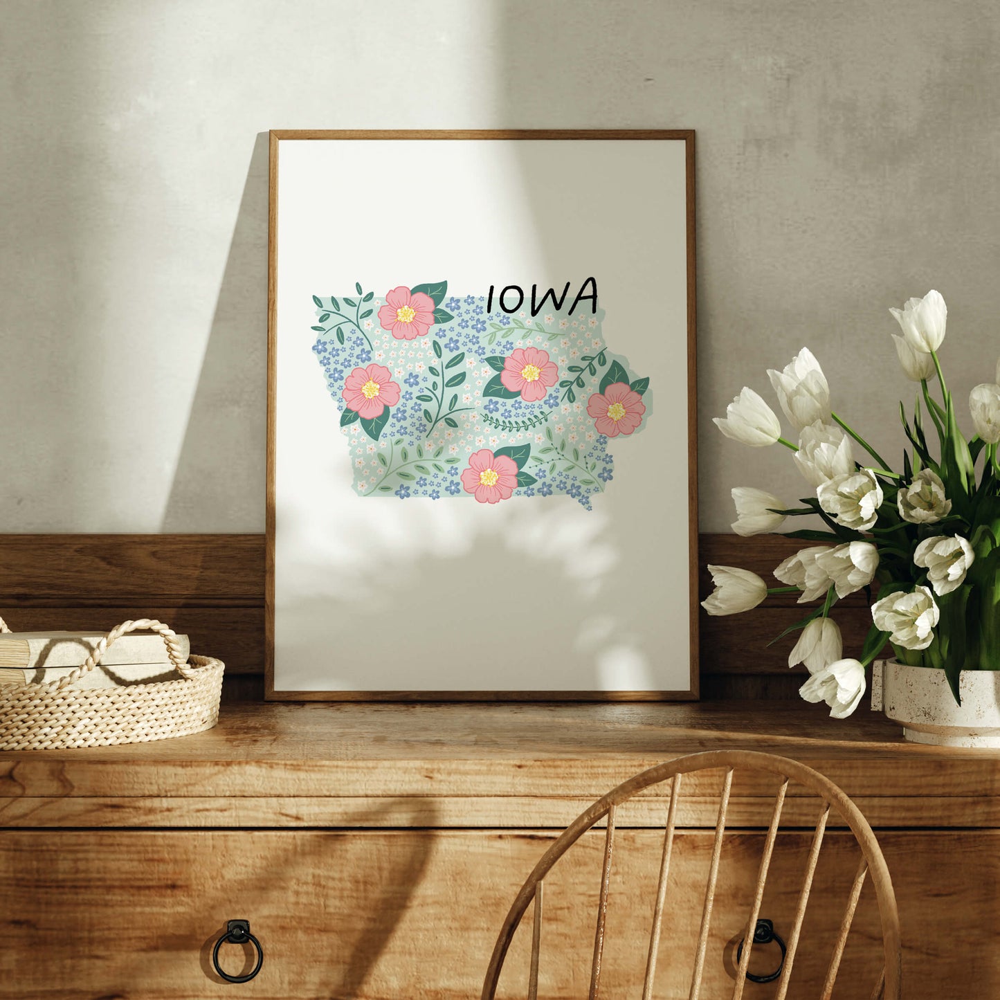 Iowa Art Print