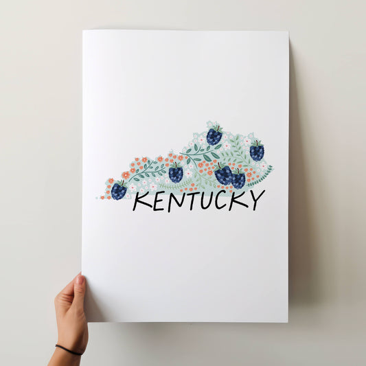 Kentucky Art Print