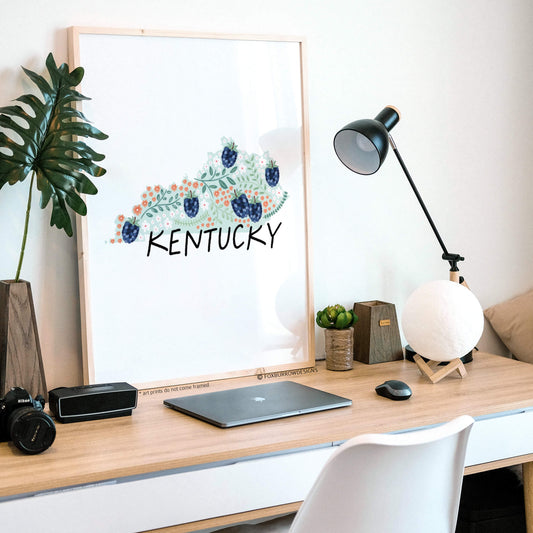 Kentucky Art Print