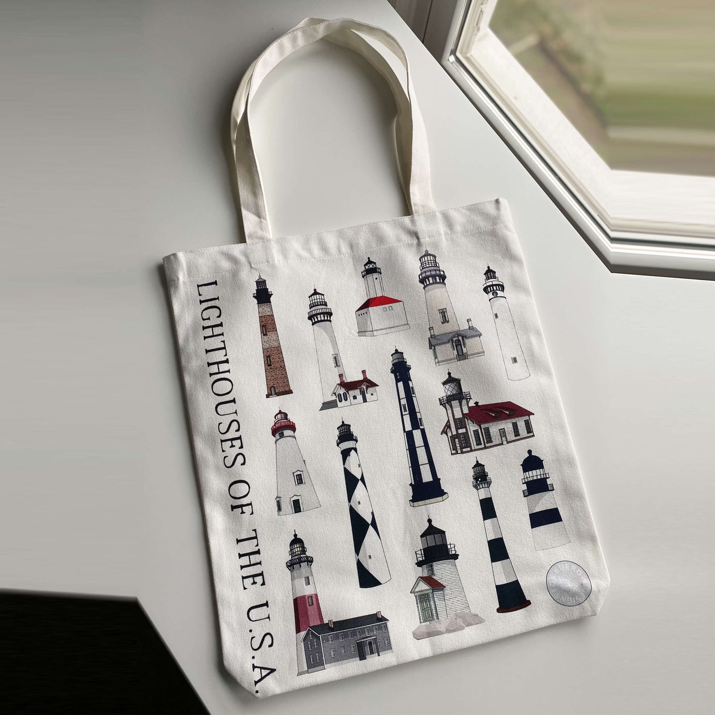 Lighthouses of the USA Tote Bag