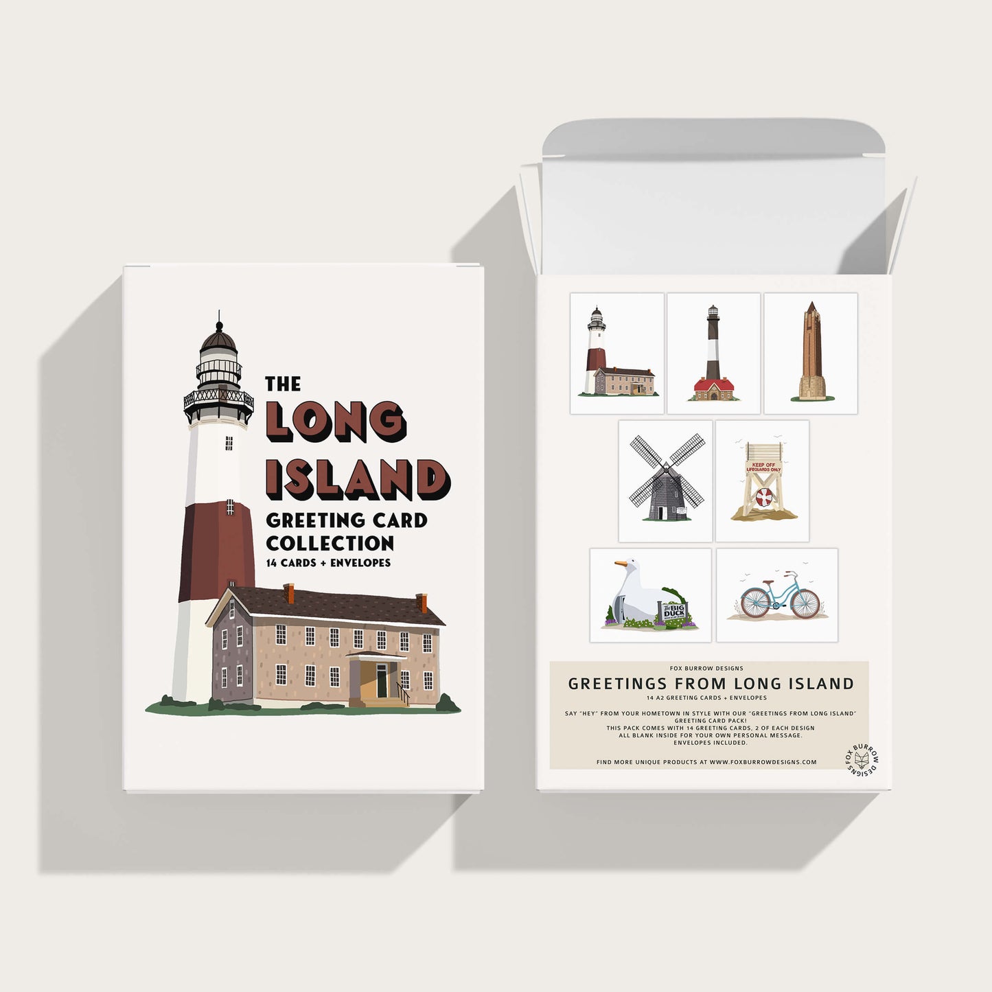 Long Island Greeting Card Box Set