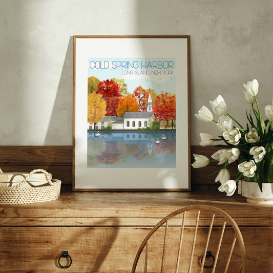 Cold Spring Harbor Art Print