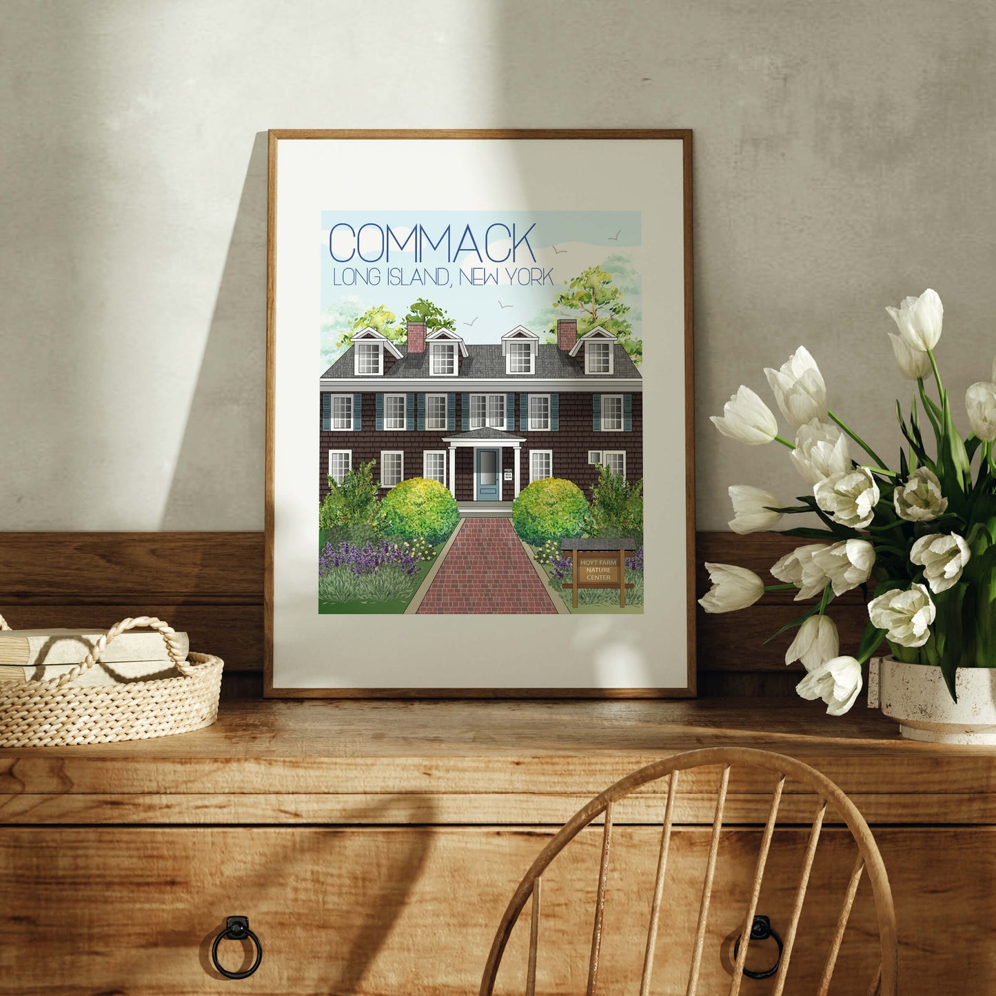 Commack Art Print