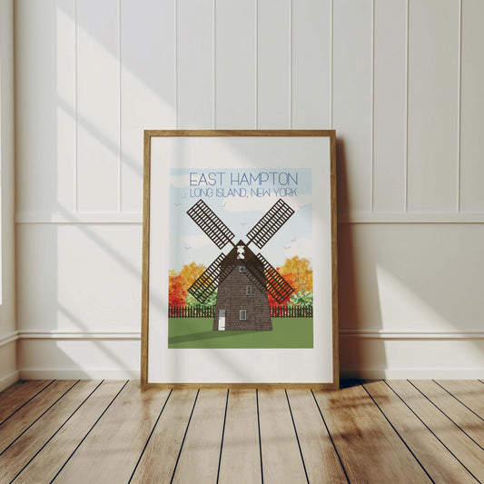 East Hampton Art Print