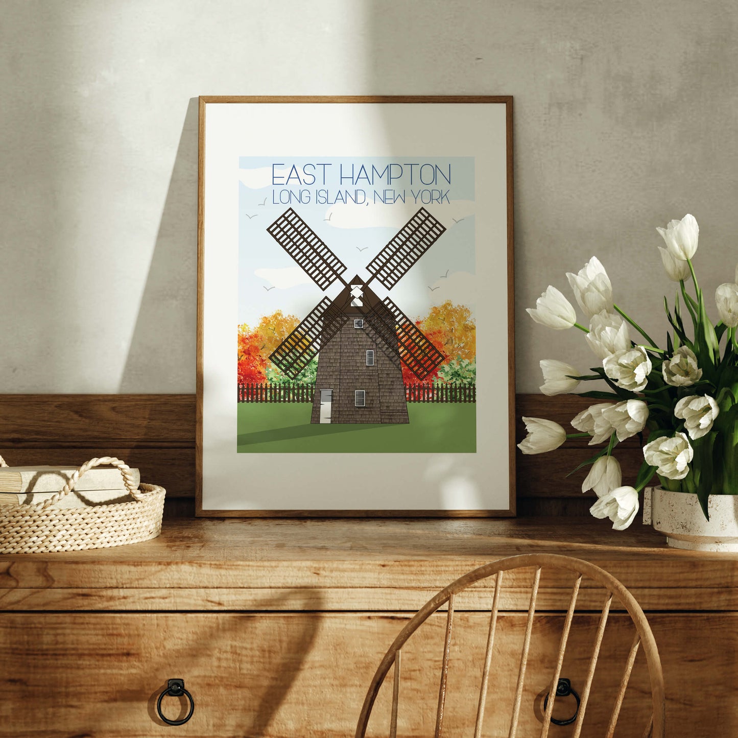 East Hampton Art Print