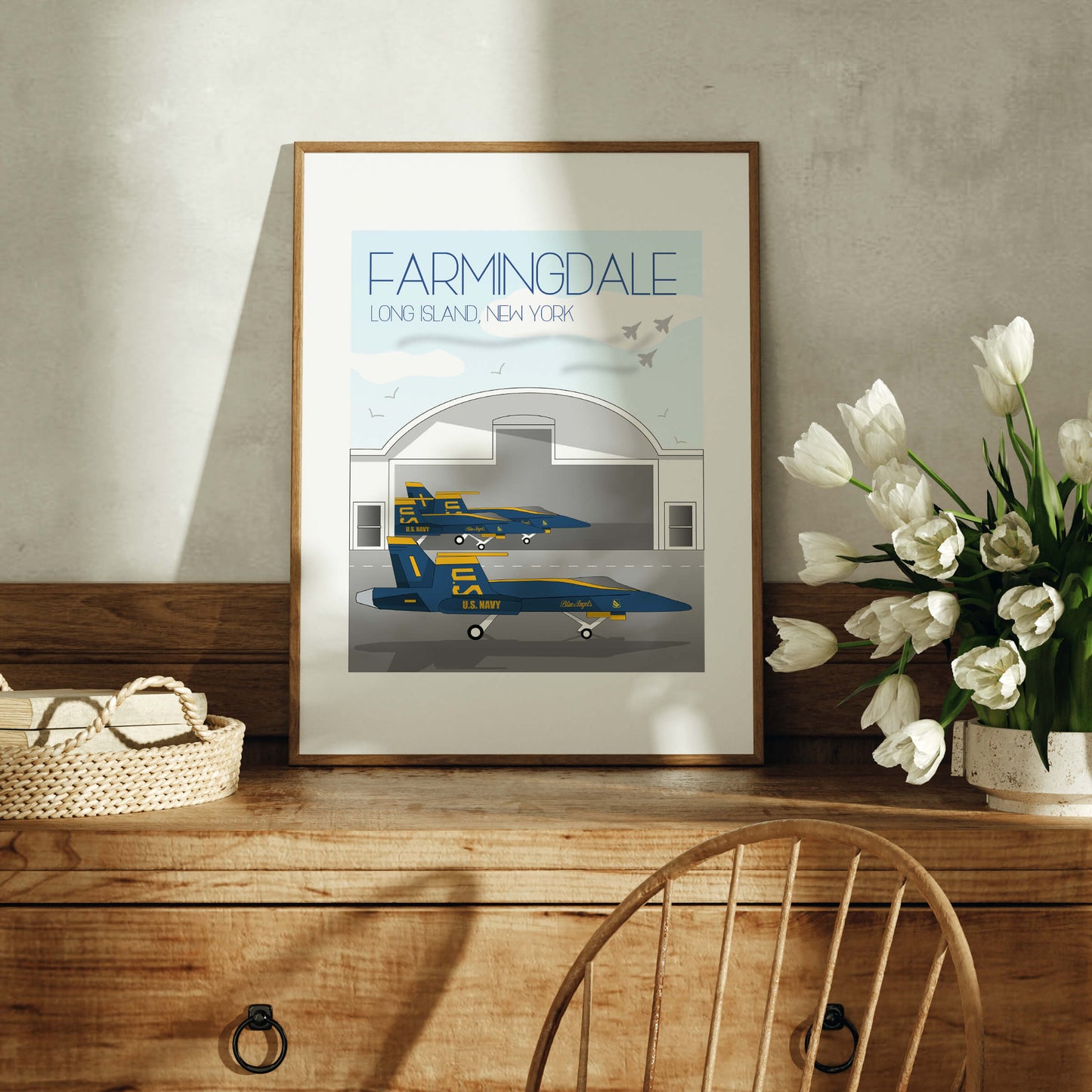 Farmingdale Art Print