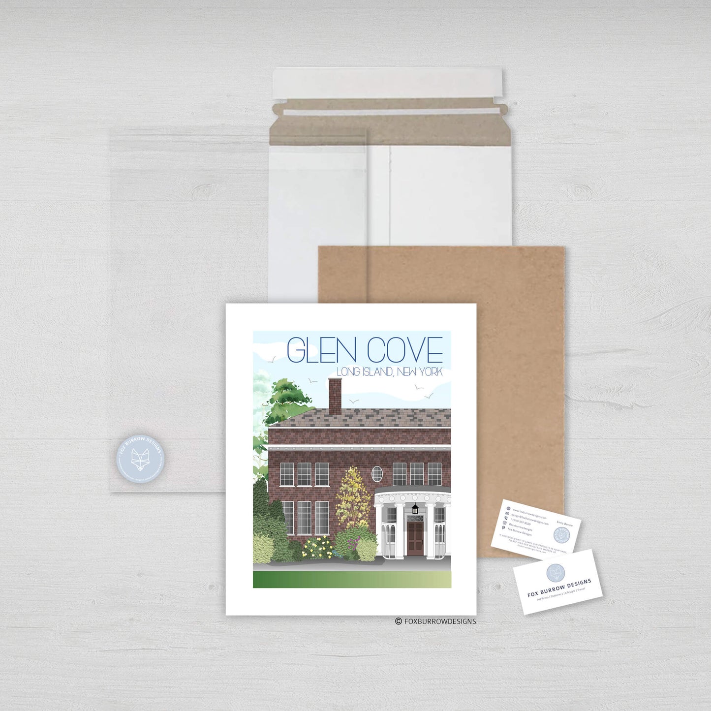 Glen Cove Art Print