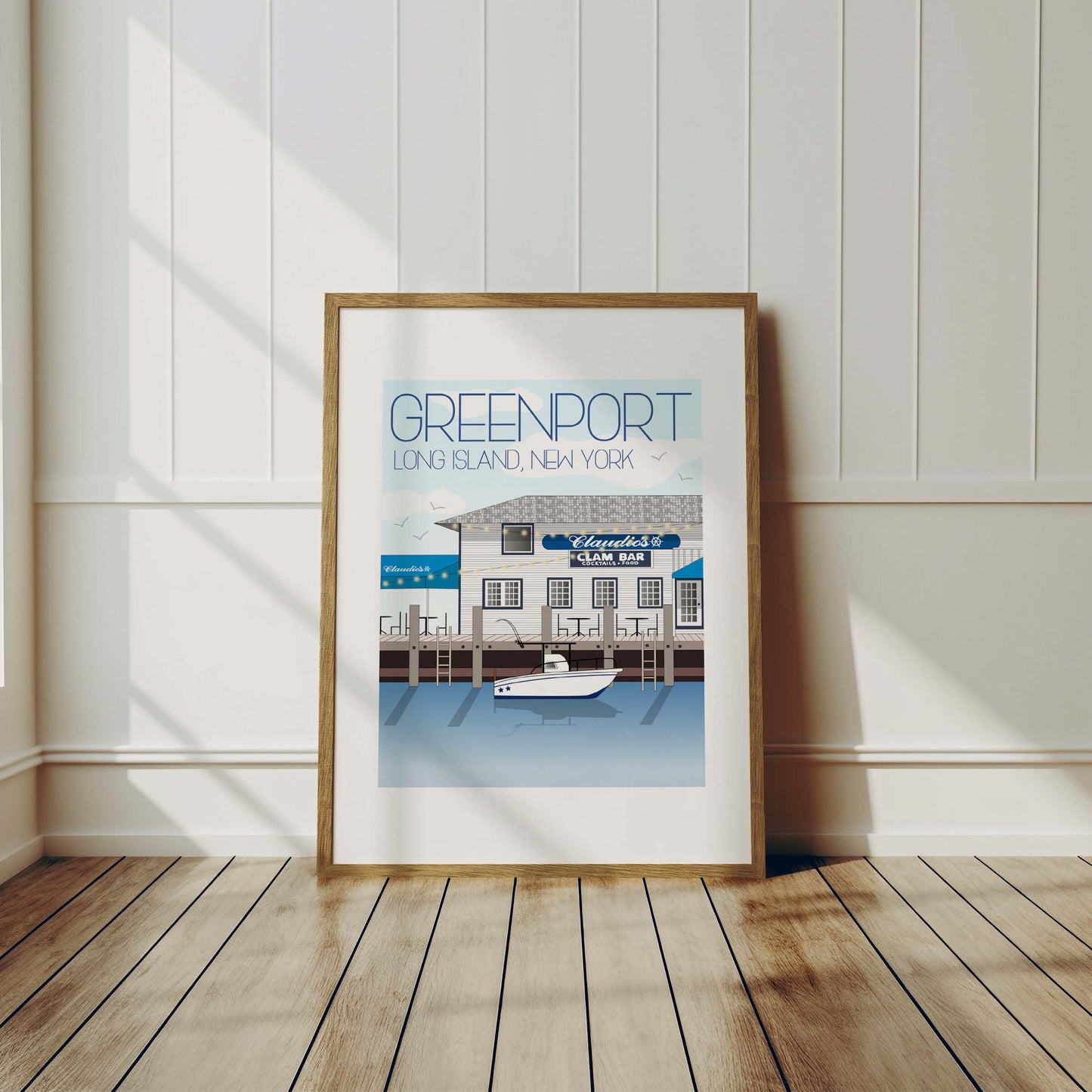 Greenport Art Print